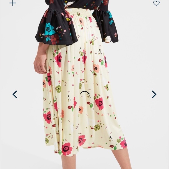 La DoubleJ Simple Skirt Giardino in Crepe Jersey Size M - Picture 5 of 12